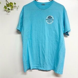 men’s size large Destin Florida short sleeve crew neck t-shirt in good condition
